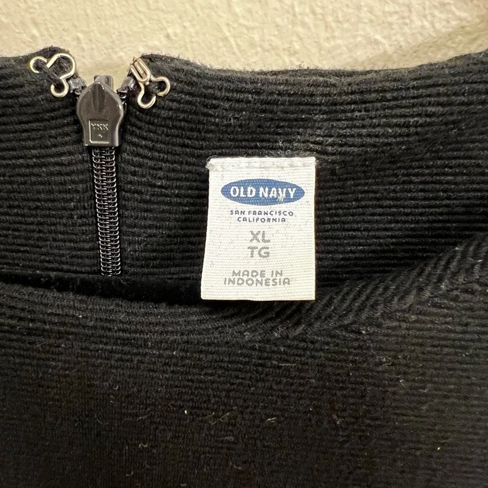 Old Navy Classic Black Mini Dress - Picture 2 of 2